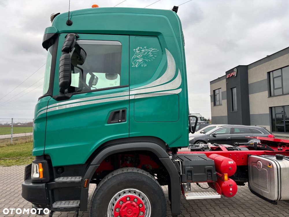 Scania G 500 XT  4x4 stały napęd , hydraulika do wywrotu, na poduszkach , stan TOP , sprowadzona z Niemiec, serwisowana , - 8