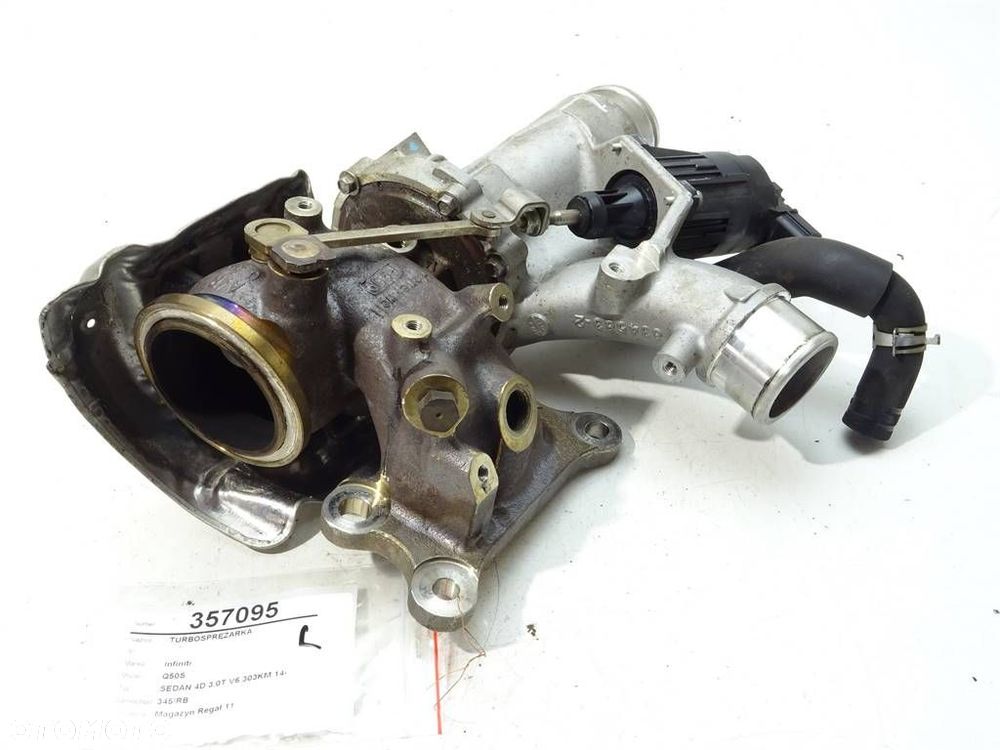 TURBOSPRĘŻARKA  INFINITI Q50 2013 - 2022 3.0 t 224 kW [305 KM] benzyna 2016 - 2022 144115CA1D - 2