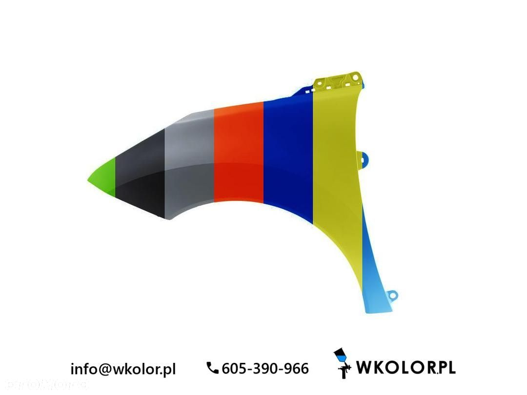 NOWY BŁOTNIK PEUGEOT 3008 NADWOZIE WIELKOPRZESTRZENNE 2011-2016 LAKIEROWANY W KOLOR - 1