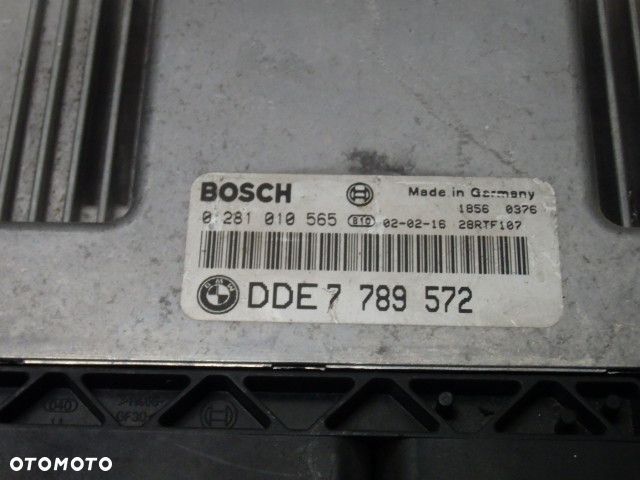 BMW E46 2.0D M47 150KM KOMPUTER STEROWNIK SILNIKA 7789572 RAF-AUTO CZĘŚCI BMW - 2