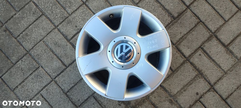 2K0601025 FELGI ALUMNIOWE 5x112 6Jx15 CALI ET 47 VW CADDY TOURAN GOLF V VI VII KOMPLET 4 SZTUKI - 2