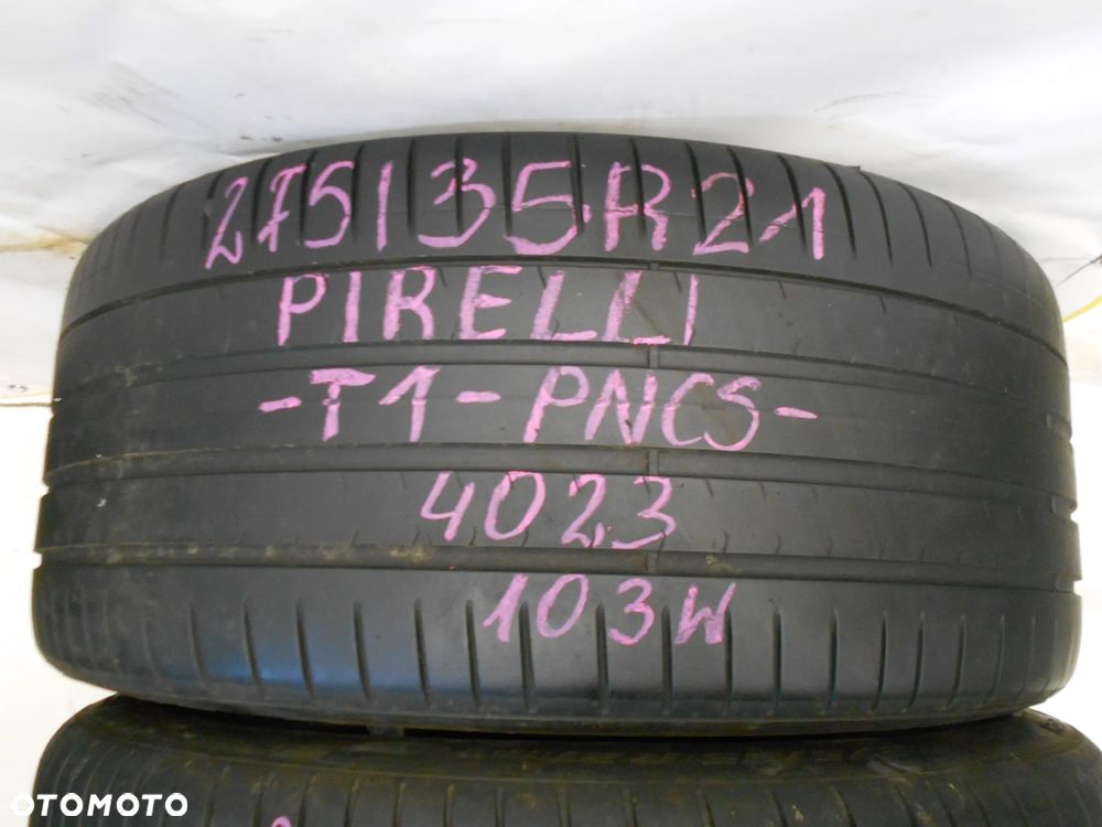 OPONY 275/35R21 PIRELLI PZERO PNCS T1 DOT 4023 5MM - 2