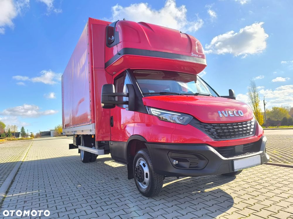 Iveco Daily 50C18 Plandeka, 12 Palet, Sypialnia, Firana+Drzwi z tyłu. - 26
