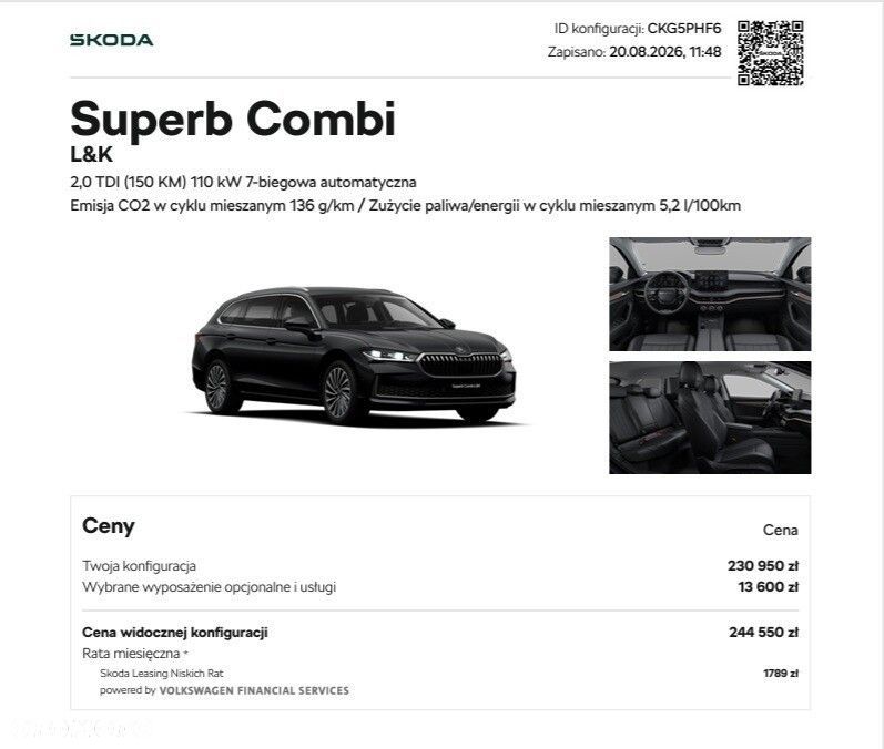 Skoda Superb 2.0 TDI SCR L&K DSG - 31