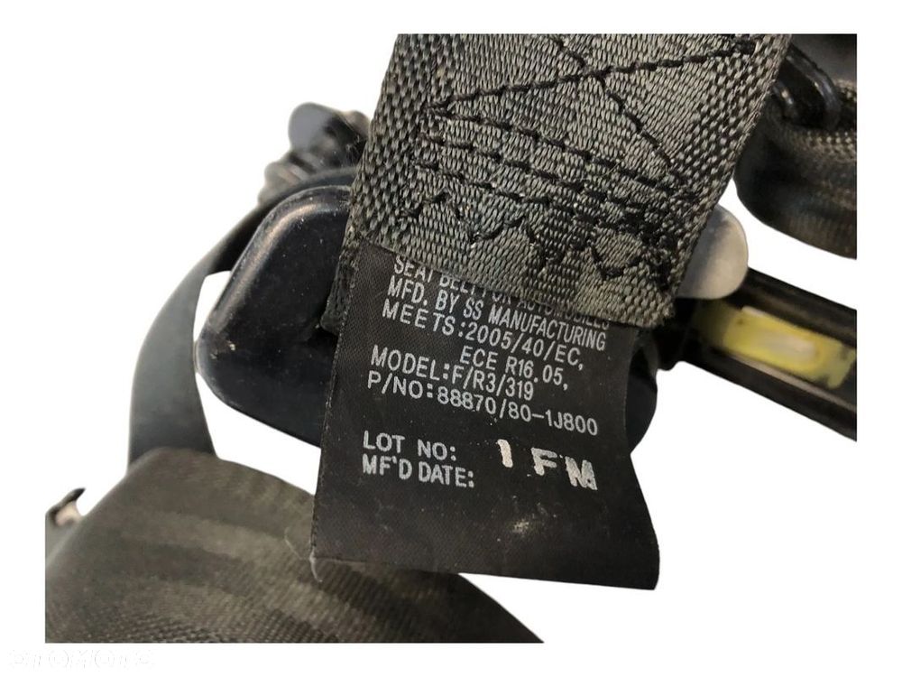 Hyundai i20 I PB Lift FL 2012-2014 Deska rozdzielcza konsola 2x airbag 2x pasy napinacze sensor - 7