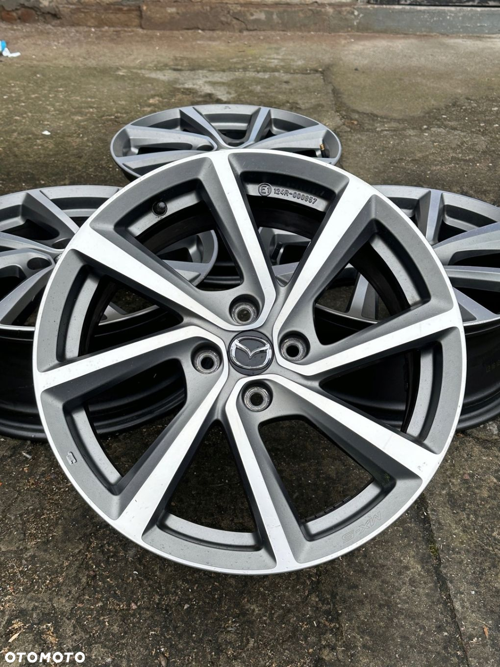 Oryginalne alufelgi OE MAZDA MX5 ND od 2015 super stan 4x100 17" MX-5 Felgi - 3