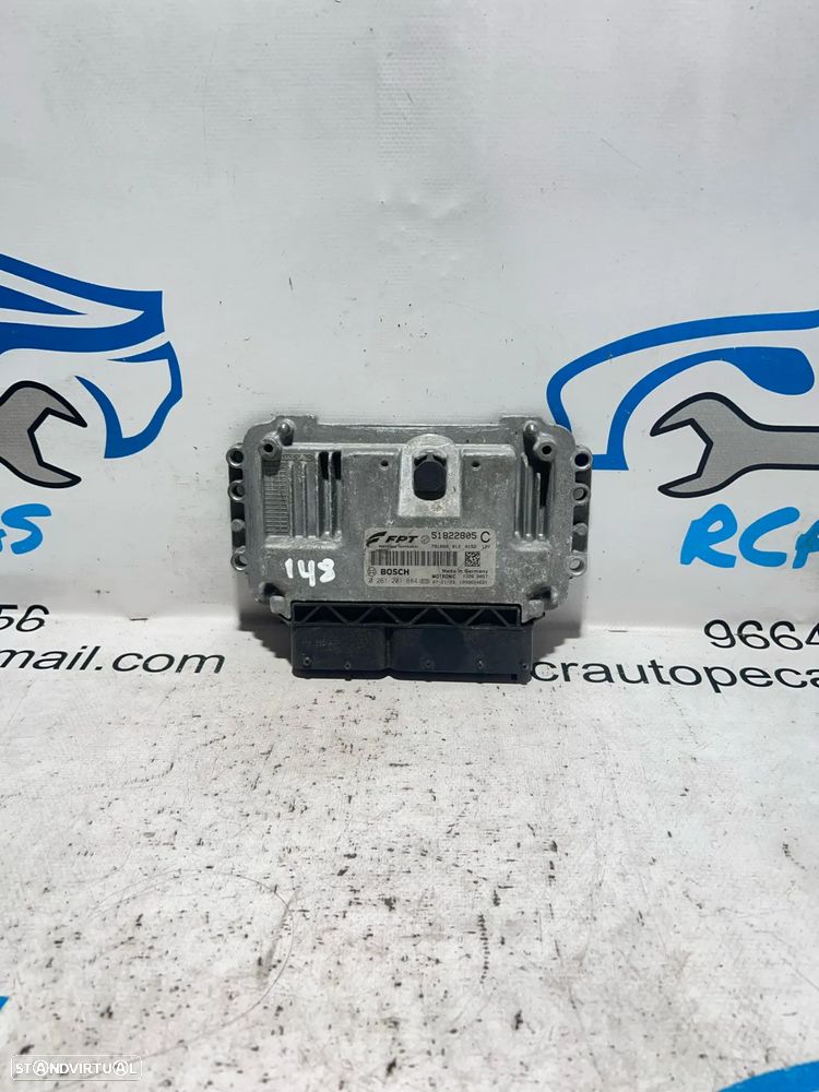 .Centralina Original Motor Bosch Fiat Grand Punto 1.4 T-JET 16v 198A4000 51822805 / 0 261 201 684 - 1