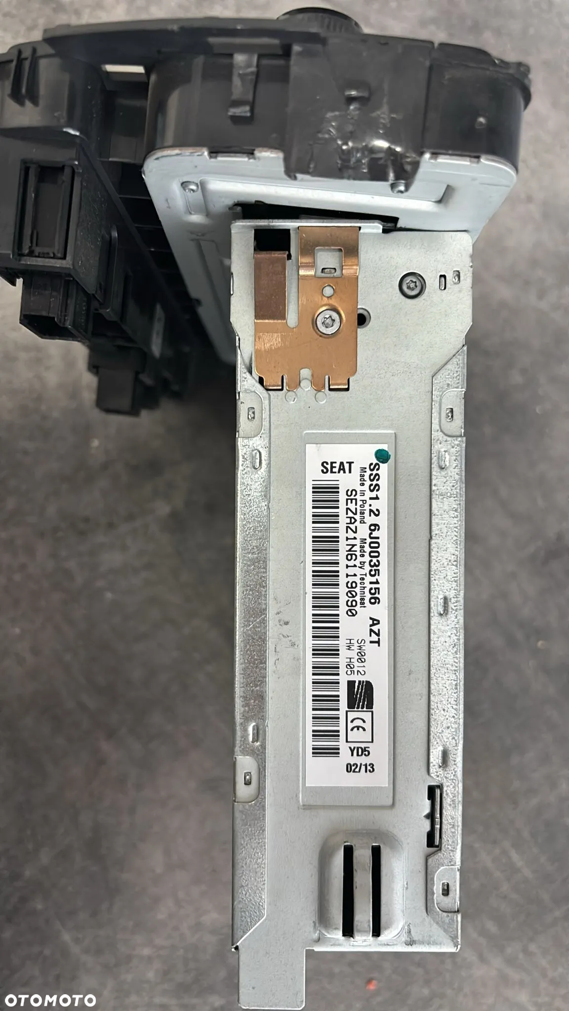 radio SEAT IBIZA 4 6J LIFT CD MP3 6J0035156 AUX   165/6 - 3