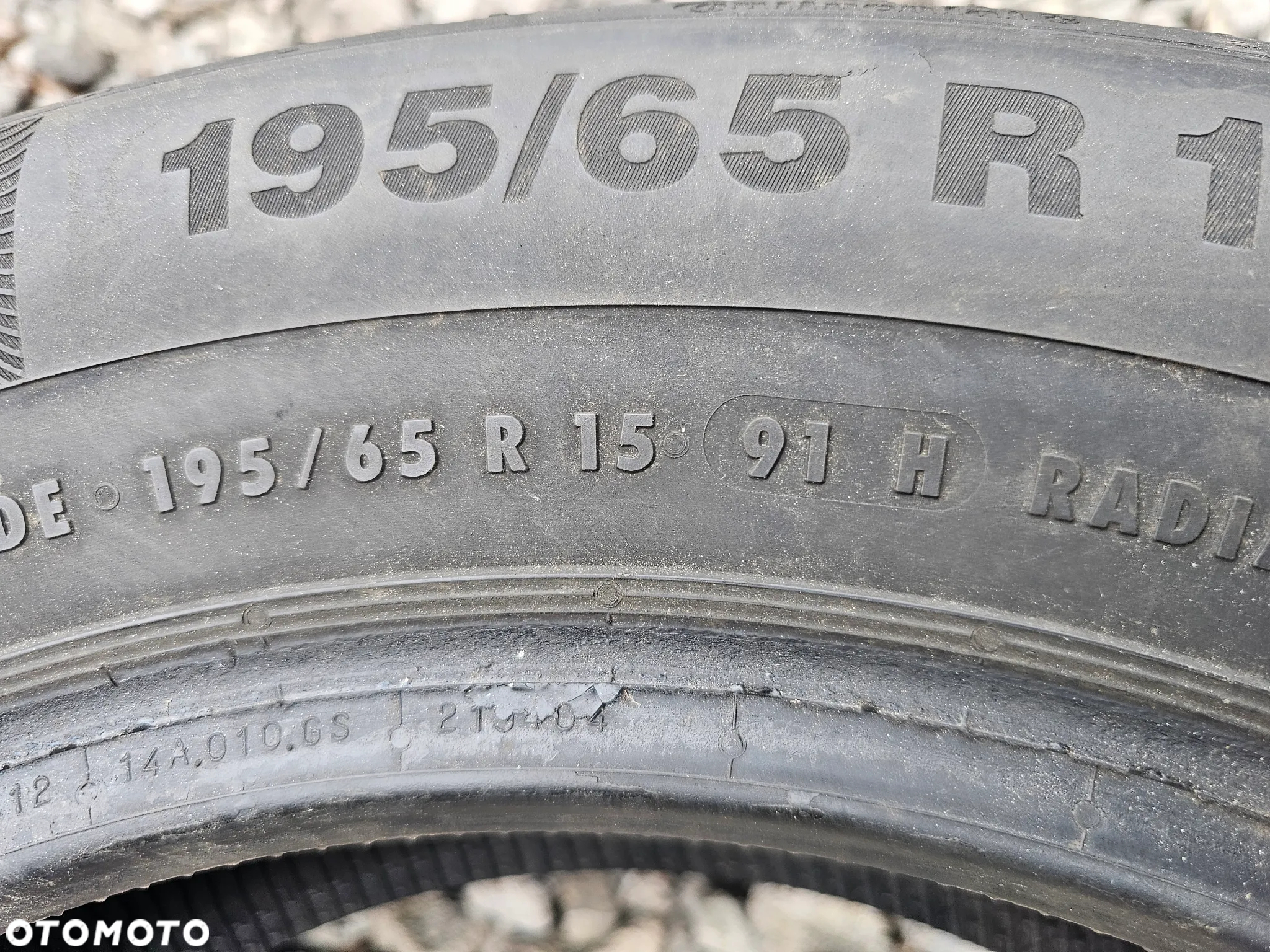 CONTINENTAL 195/65R15 91H CONTIPREMIUMCONTACT 5 (1szt.) (1x4,0) (DOT: 1x1316) L666 - 3