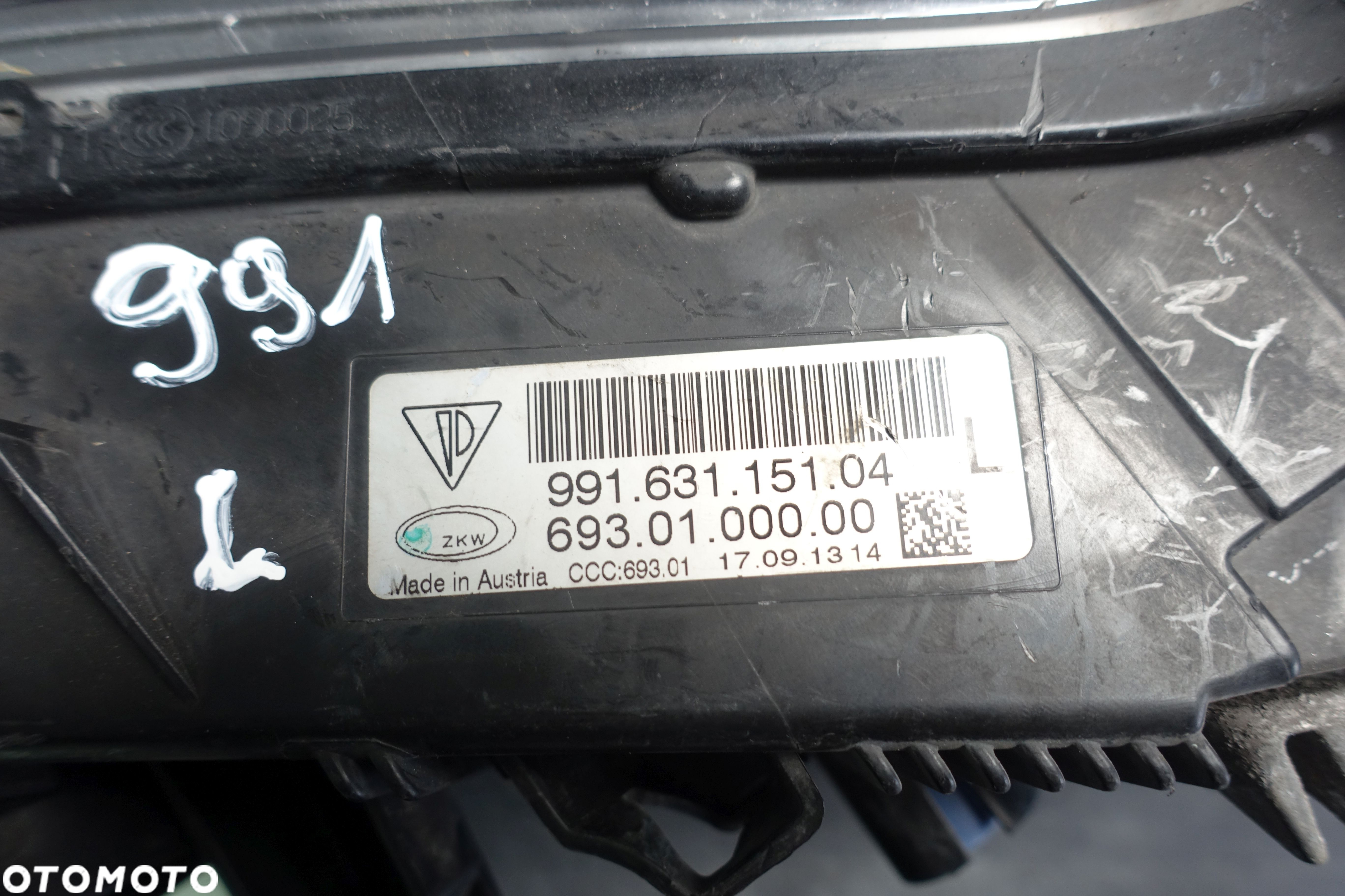 HALOGEN LED DRL LEWY PRAWY CARRERA 911 991 - 4