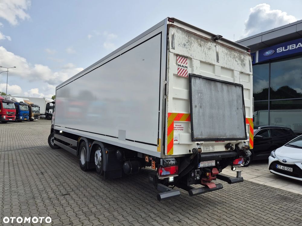 MAN TGS 26.400 / KONTENER + IZOTERMA / 1 WŁ / ZAREJESTROWANY / WEBASTO  / SERWISOWANY / BEZWYPADKOWY / EURO 6  / 24 EUROPALET - 12