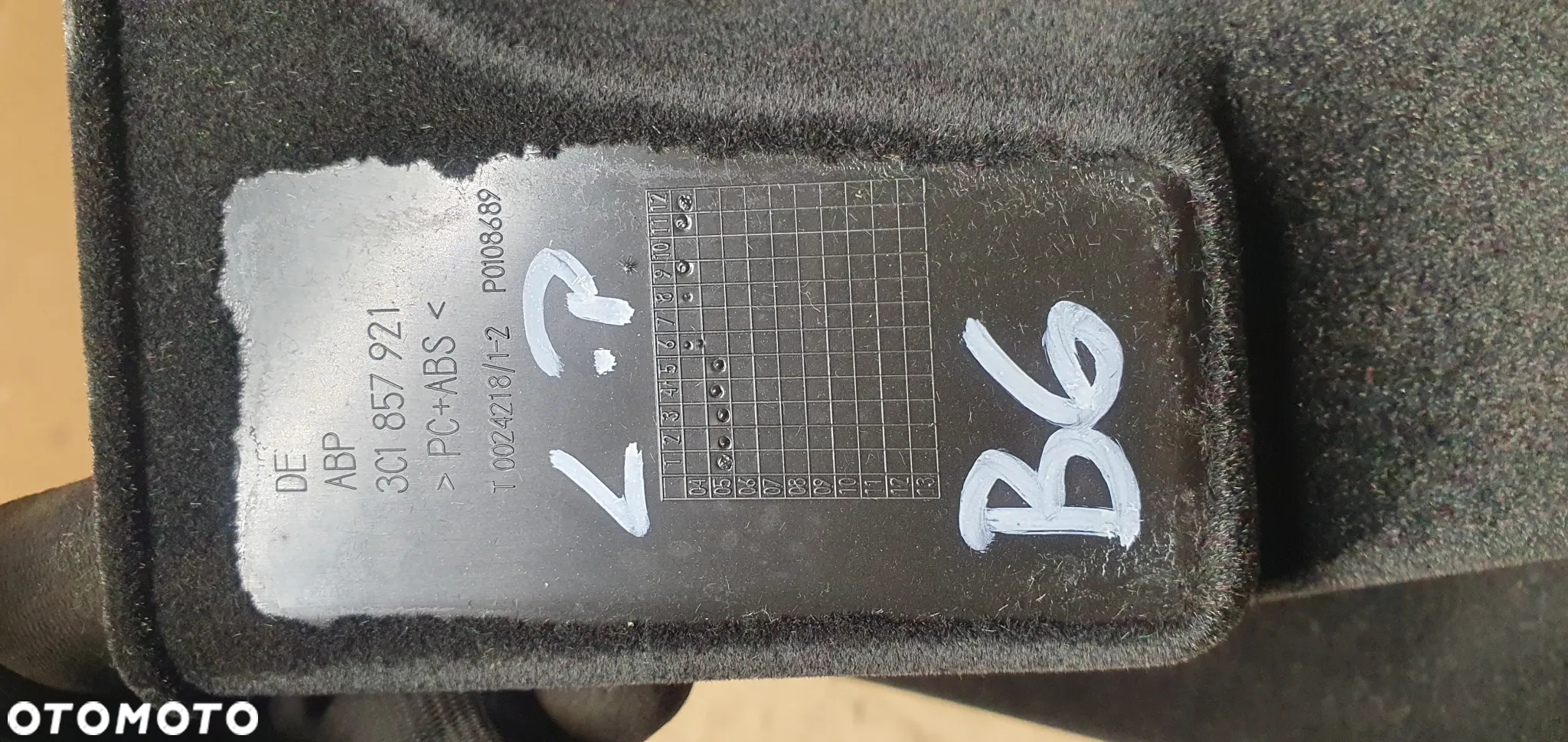 Schowek kierowcy lewy VW Passat B6 3C1857921 - 6