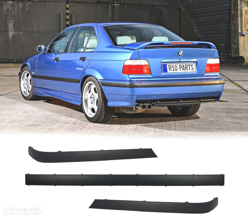 FRISOS TRASEIROS PARA-CHOQUES BMW E36 90-99 LOOK M3 - 1