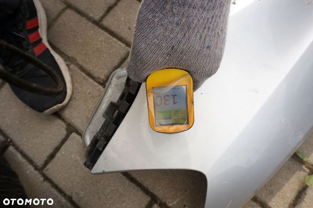 BŁOTNIK PRZEDNI PRAWY PASSAT B7 LA7W  SREBRNY VOLKSWAGEN 2010-2014 - 8