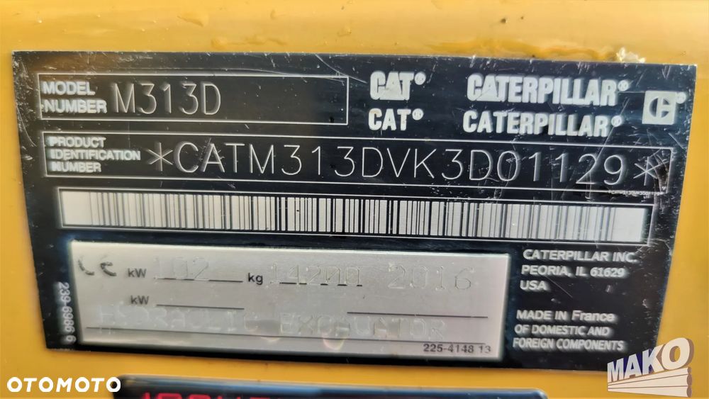 Caterpillar M313D - 13