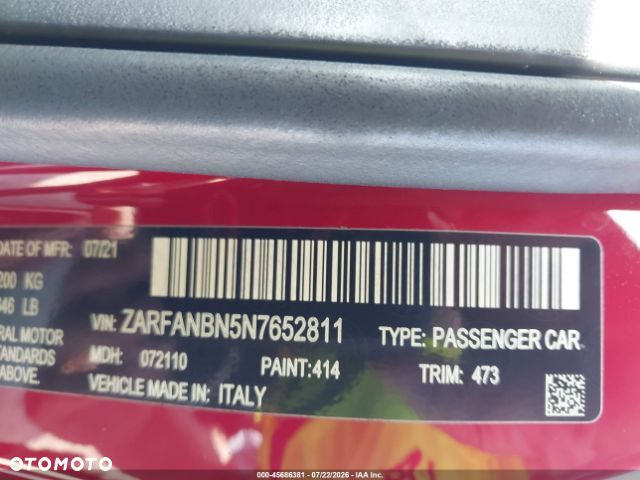 Alfa Romeo Giulia 2.0 Turbo 16V AT8-Q4 Veloce Ti - 18