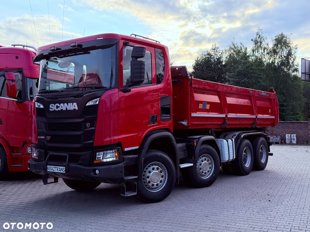 Scania Bordmatic MEILLER SCANIA R450 XT z Niemiec 8x4 wywrotka 3 Stronna 2020 - 11