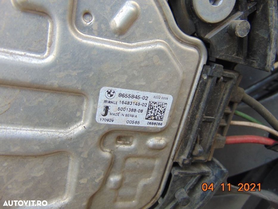 Ventilator racire BMW g30 G31 G11 G32 motor 2.0 electroventilator dezm - 3