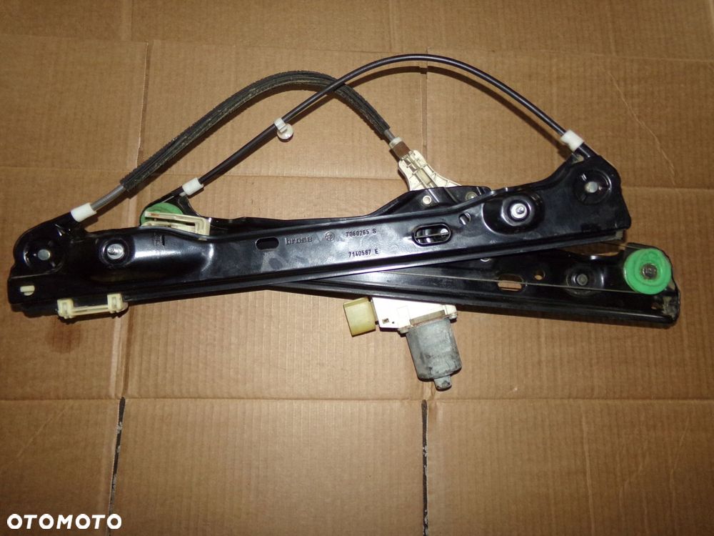 mechanizm szyby lewy przód 6 pin bmw e90 e91 europ - 2