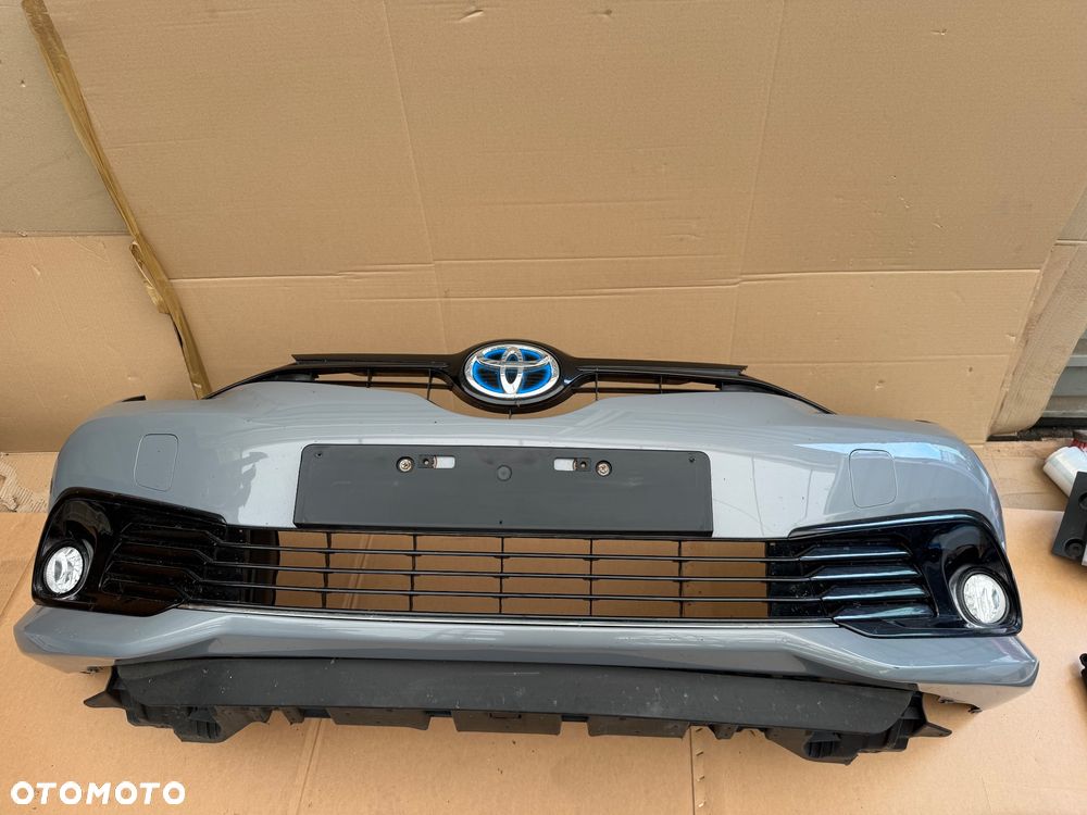 Toyota Auris II lift zderzak przedni kompletny demontaż - 4
