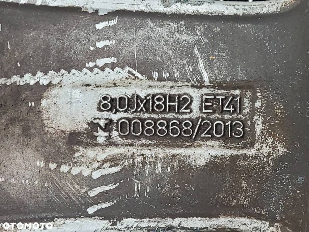 FELGI ALUMINIOWE KOMPLET 18 AUDI A6 C7 ALLROAD 4G9601025E 8.0JX18 - 14