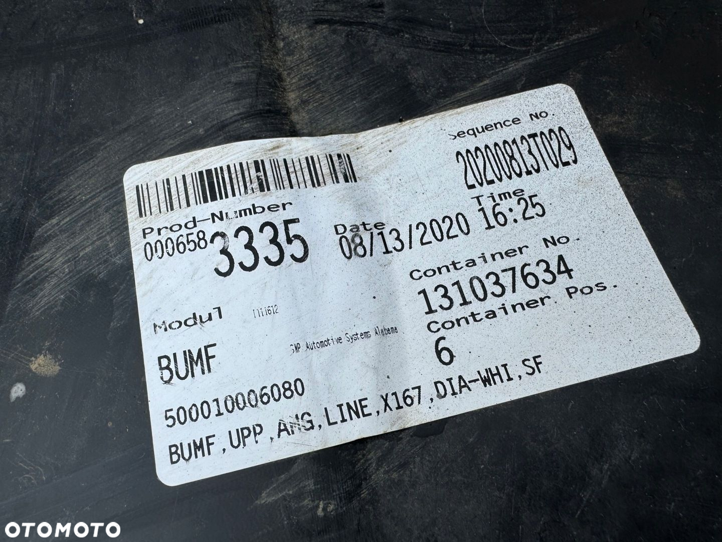 ZDERZAK PRZÓD MERCEDES BENZ W167 A167 167 GLS AMG 2019- ORYGINAŁ - 14