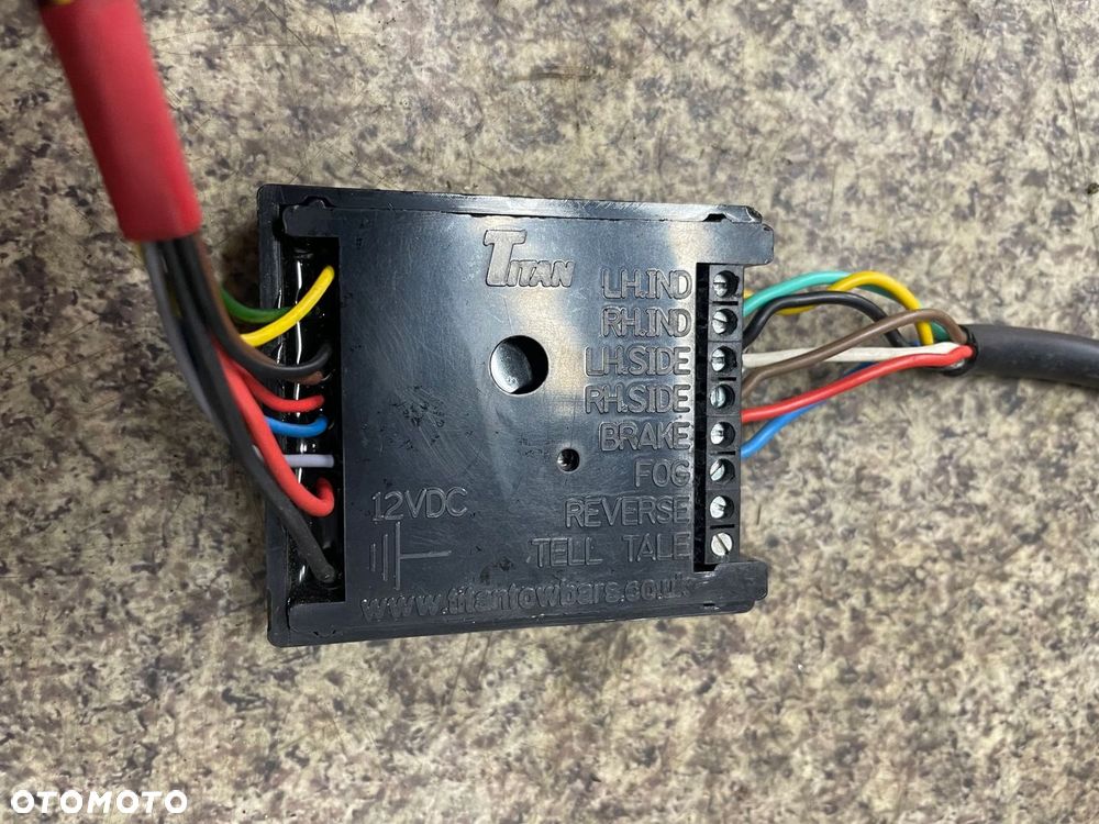 Hak holowniczy odkrecany kula belka modul wiazka 7 PIN BMW X5 E70 WITTER - 8