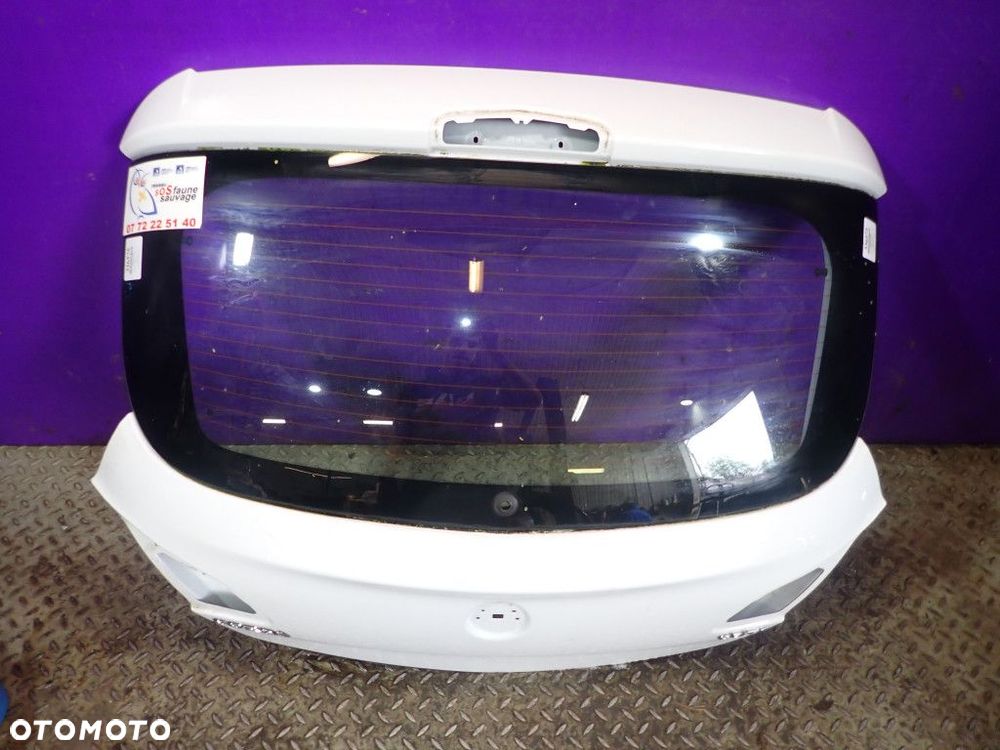 OPEL CORSA E 14- 3D KLAPA TYLNA TYŁ BAGAŻNIKA KOD LAKIERU Z40R - 1