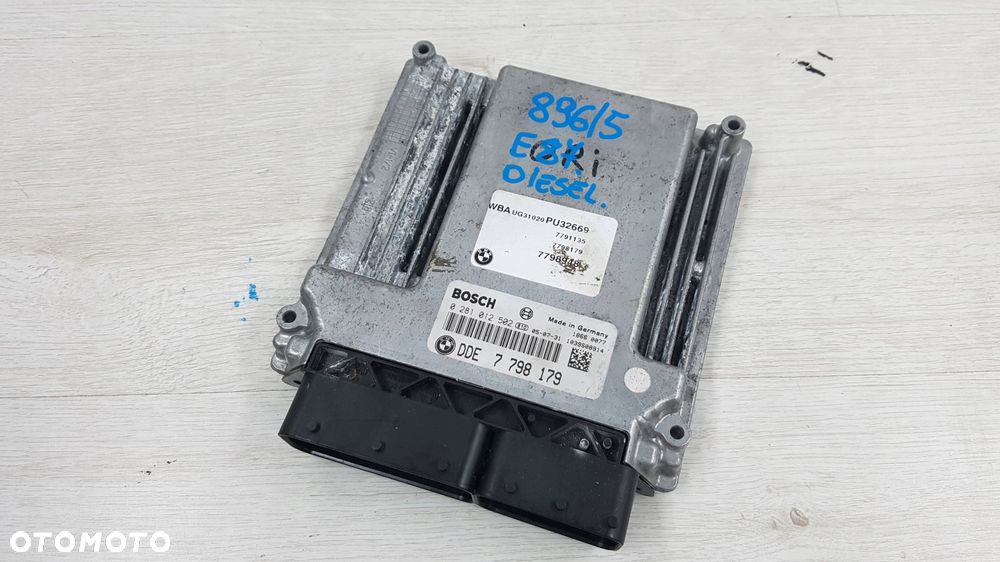 bmw 1 e87 komputer sterownik silnika m47 - 1