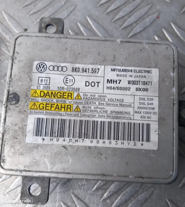 Balastro Optica Audi A4 B8 Ref: 8K0941597/10R-023689/1307329218 Ano 2009 - 3