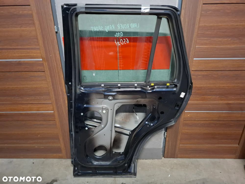 Drzwi prawy tył Land Rover Range Rover Sport rok 2010 lift 5,0 V8 510 KM kolor granatowy metalik - 5