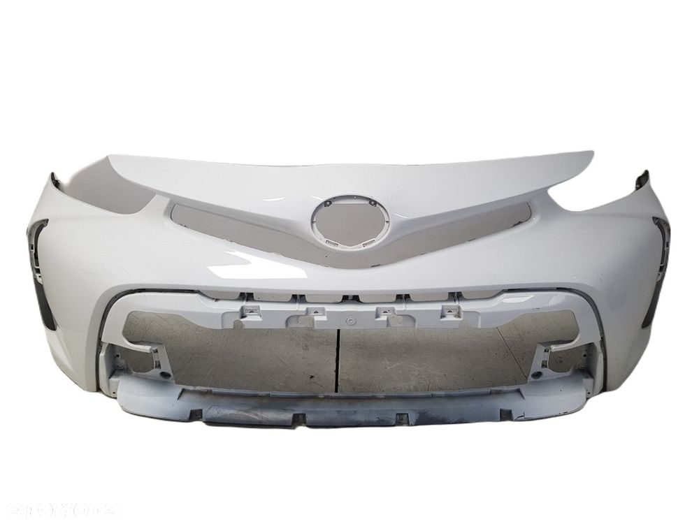 ZDERZAK PRZEDNI PRZÓD TOYOTA PRIUS IV 4 + PLUS 16-22 BIAŁY 5211947E00 - 1