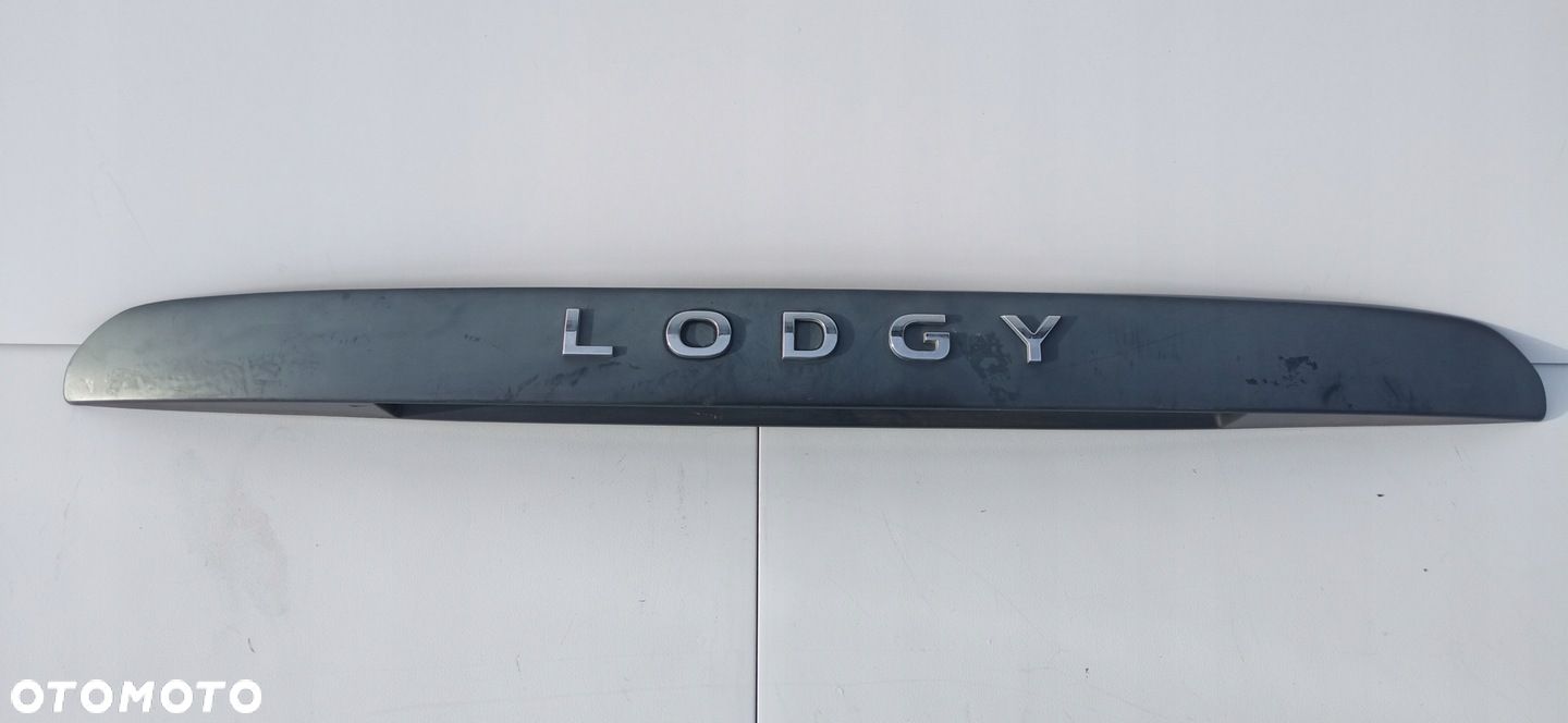 DACIA LODGY 12- BLENDA LISTWA KLAPY BAGAŻNIKA TYŁ 848105542R - 1