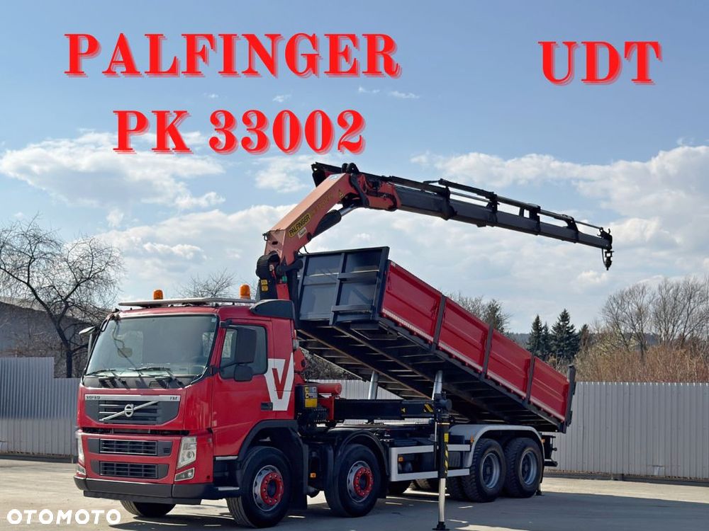 Volvo FM 420 Wywrotka 6,40m* PALFINGER PK 33002 + PILOT / 8x4 - 1