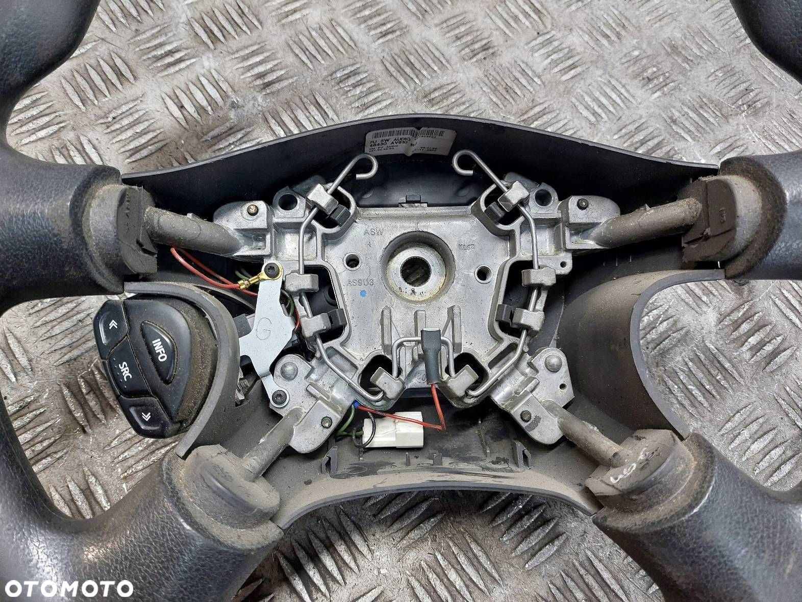 KIEROWNICA + PODUSZKA MULTIFUNKCJA NISSAN ALMERA N16 LIFT 48430-AV610 - 8