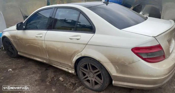 MERCEDES CLASS C W204 AMG SPORT 2008 PEÇA PEÇAS FRENTE COMPLETA MOTOR 651913 200 CDI 136CVPORTA PORTAS MALA PARACHOQUES CAPOT FAROLIM FAROLINS AIRBAG JANTE JANTES OTICA OTICAS - 2