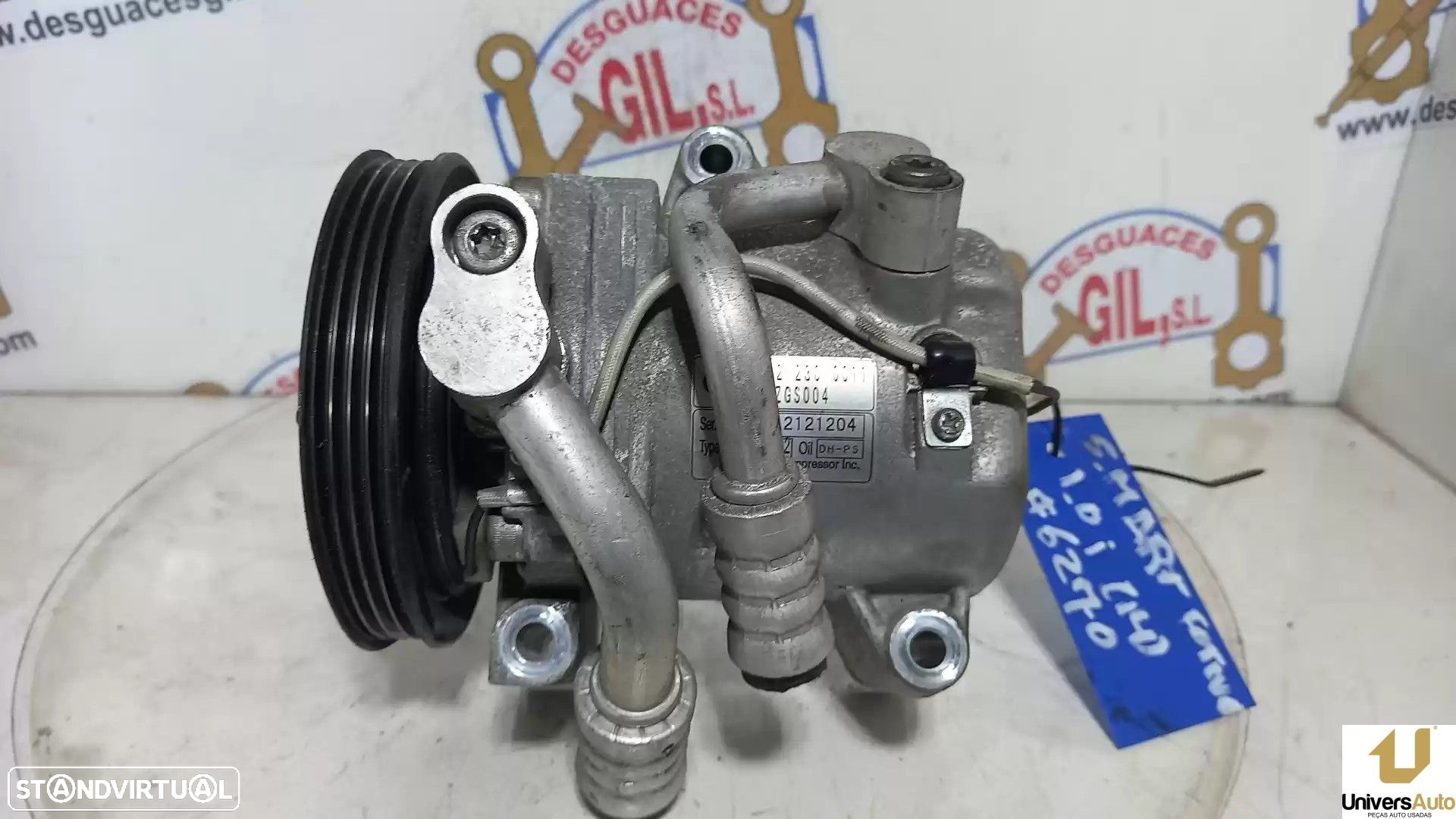 COMPRESSOR AR CONDICIONADO SMART FORTWO COUPÉ 2014 -A1322300011 - 4