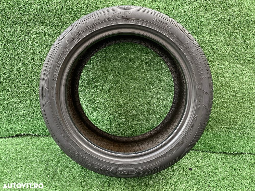 Set 4 anvelope vara 215 45 16 86H Dunlop SP Sport Maxx Dot 2015 - 2