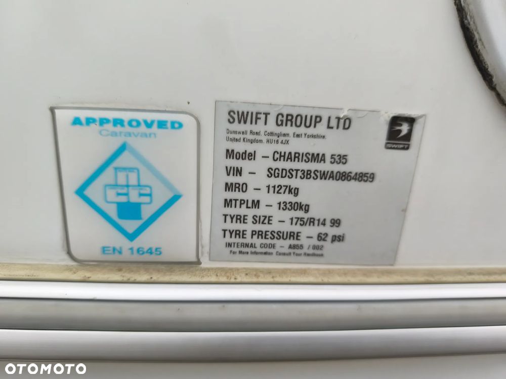 SWIFT CHARISMA 535 - 9