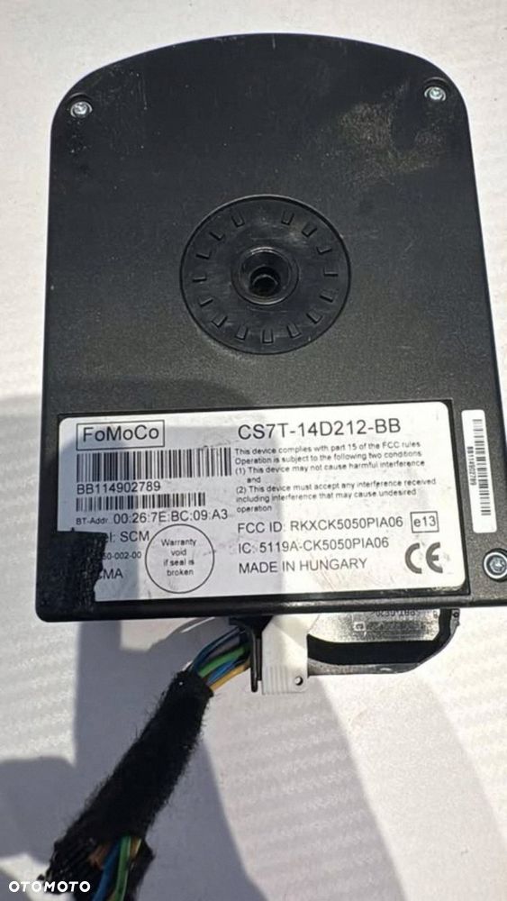 moduł bluetooth ford mondeo mk4 lift s-max mk1 lift - 1