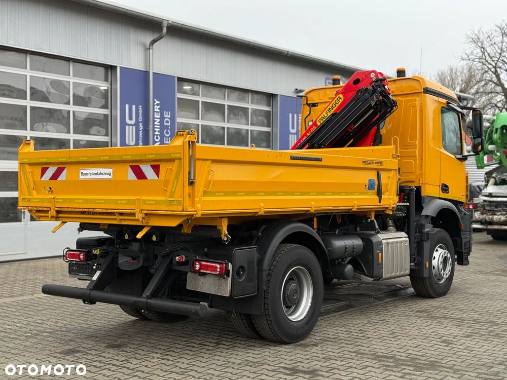 Mercedes-Benz AROCS 1843 4x2 EURO6 WYWROTKA Z HDS PALFINGER PK12.501 SLD B - 4