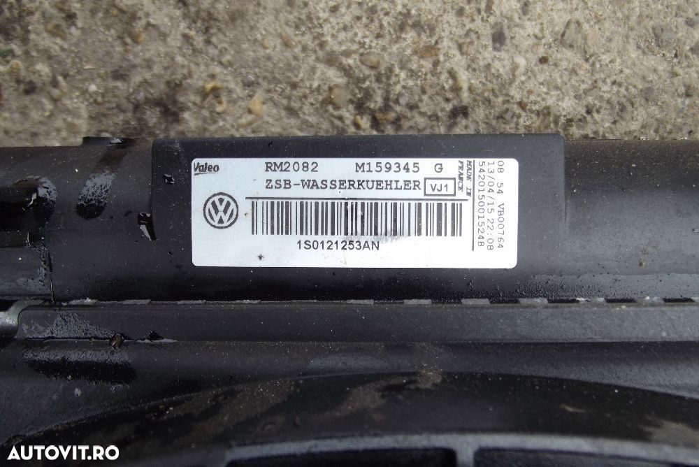Ventilator racire VW Up 1.0 MPI Seat Mii Skoda CityGo Rapid ventilator - 3