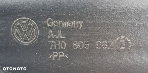vw t5 03-09r kierownica powietrza dolna 7h0805962e - 3