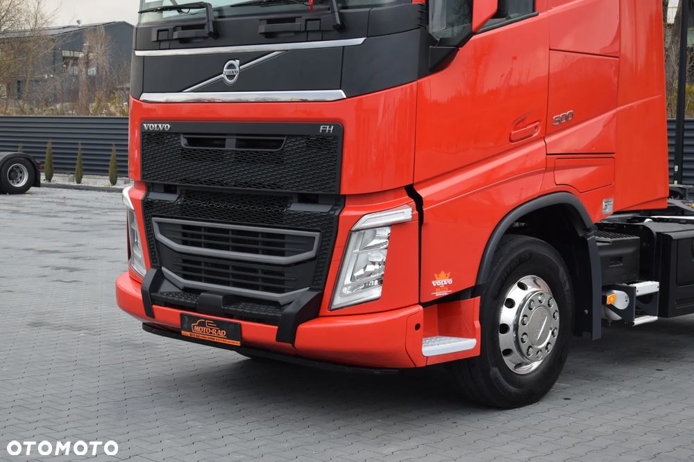 Volvo FH500 / NISKA KABINA / HYDRAULIKA / EURO 6 / ACC / LEDY / ALUFELGI / SERWISOWANY / SPROWADZONY - 9