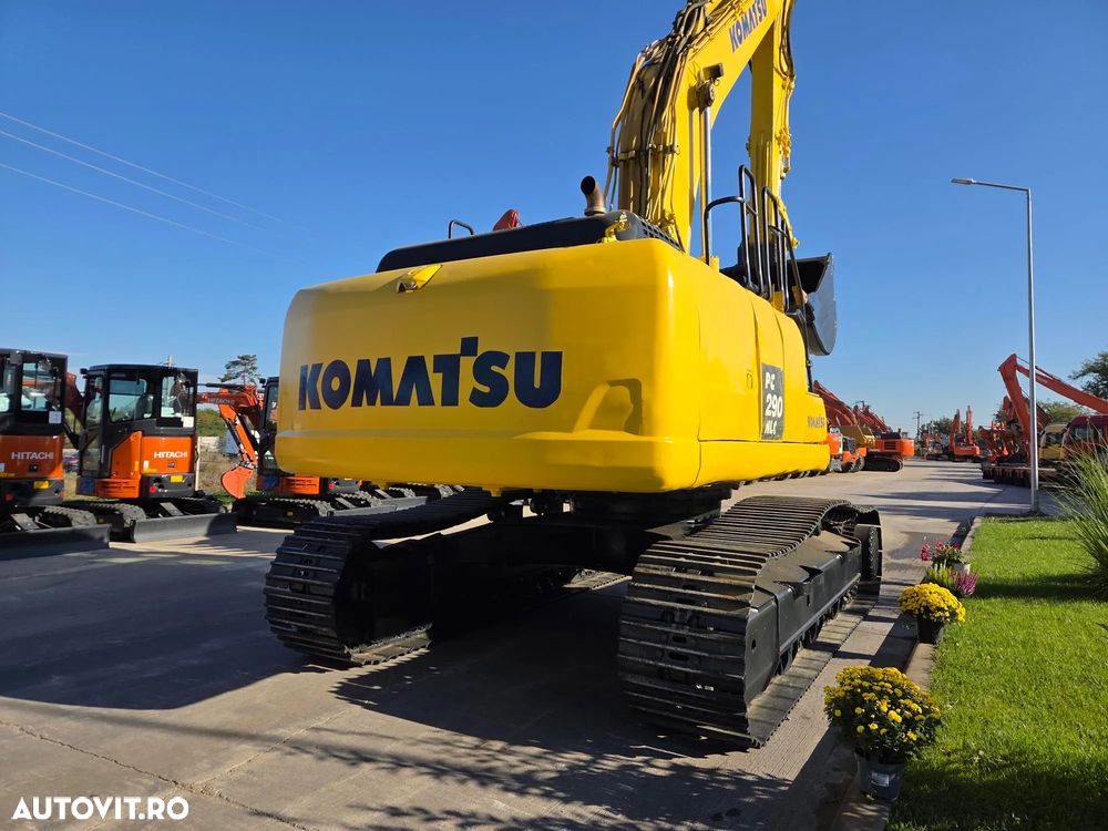 Komatsu PC290 NLC, 2016, 14.490h, 30 tone, cupa 1,5mc dinti noi, latime 3m, inst picon pe brate, aer conditionat, lant 80% ok, STARE BUNA-PROMOTIE 41.900 EUR+Tva - 6
