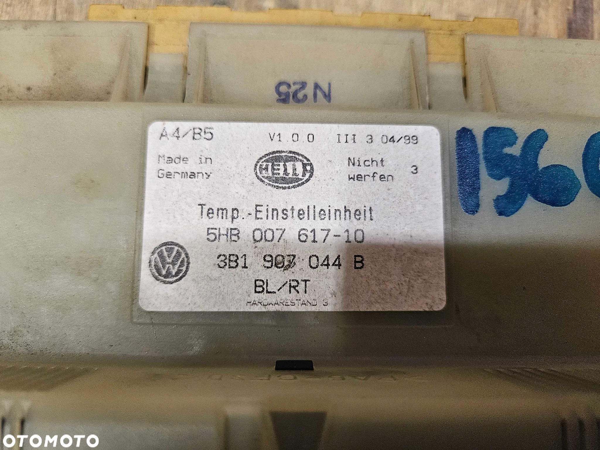 Klimatronik 3B1907044B 3B1907044A Panel Sterowania Nawiewu Klimatyzacji VW Golf IV 4 Bora Passat B5 - 19