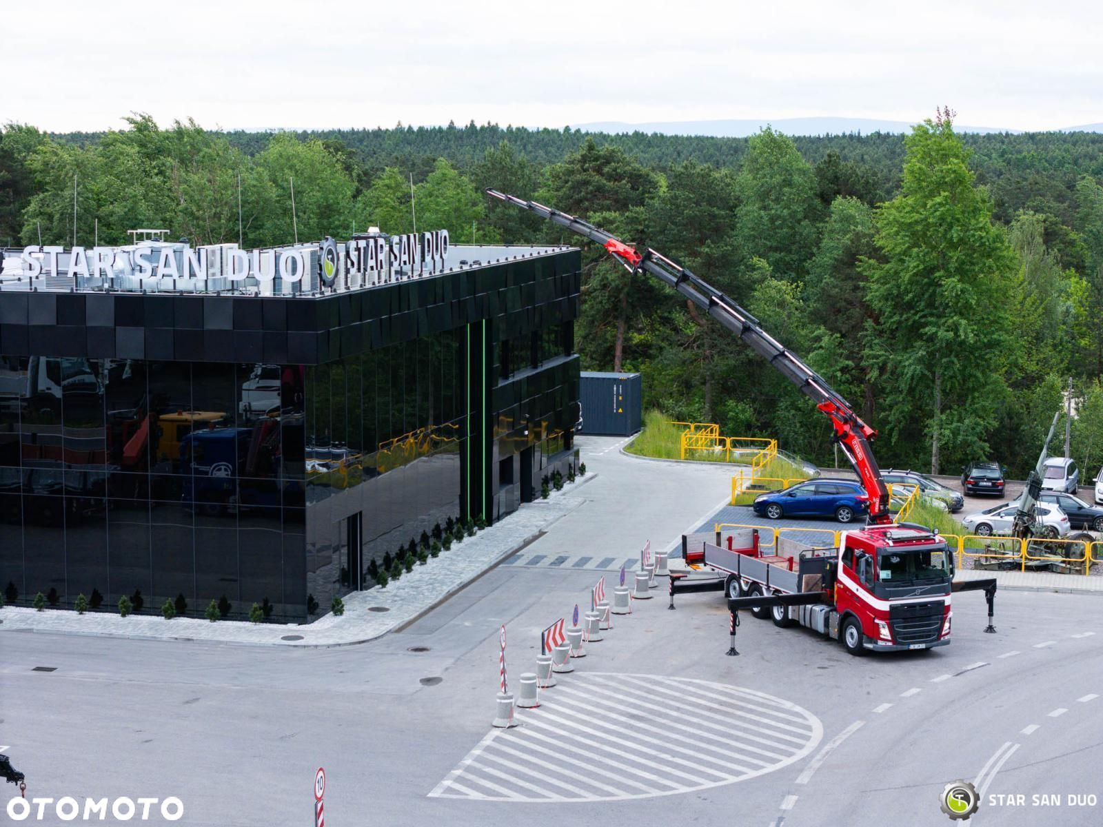 Volvo FH 540 8x4 FASSI F660  Żuraw Fly JIB Wciągarka - 4
