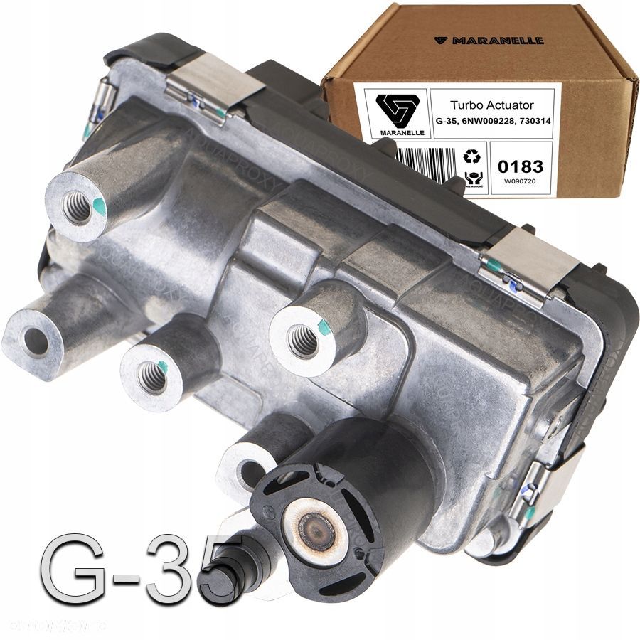 Nastawnik sterownik G-35, 6NW009228, 730314 turbiny VOLVO: C30 C70 S40 S60 S80 V50 V70 XC60 XC70 XC90 - 2.4 - 2