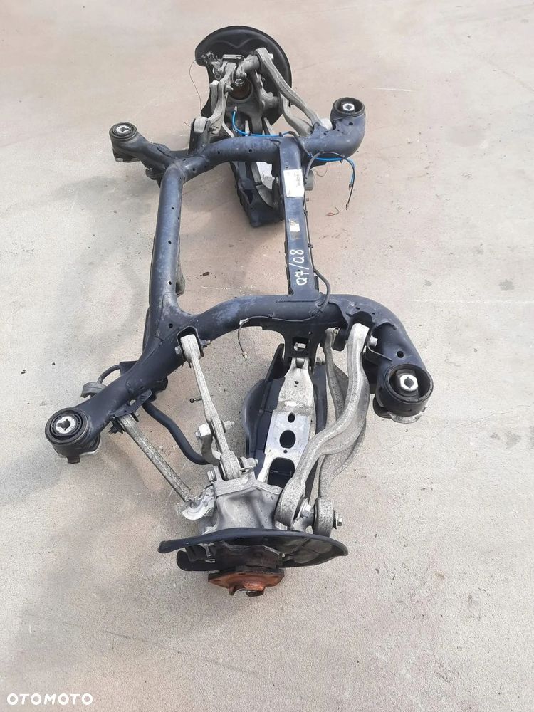 ZAWIESZENIE TYŁ TYLNE WÓZEK BELKA AUDI Q8 SQ8 Q7 OŚ SKRĘTNA 4M0500025 - 2