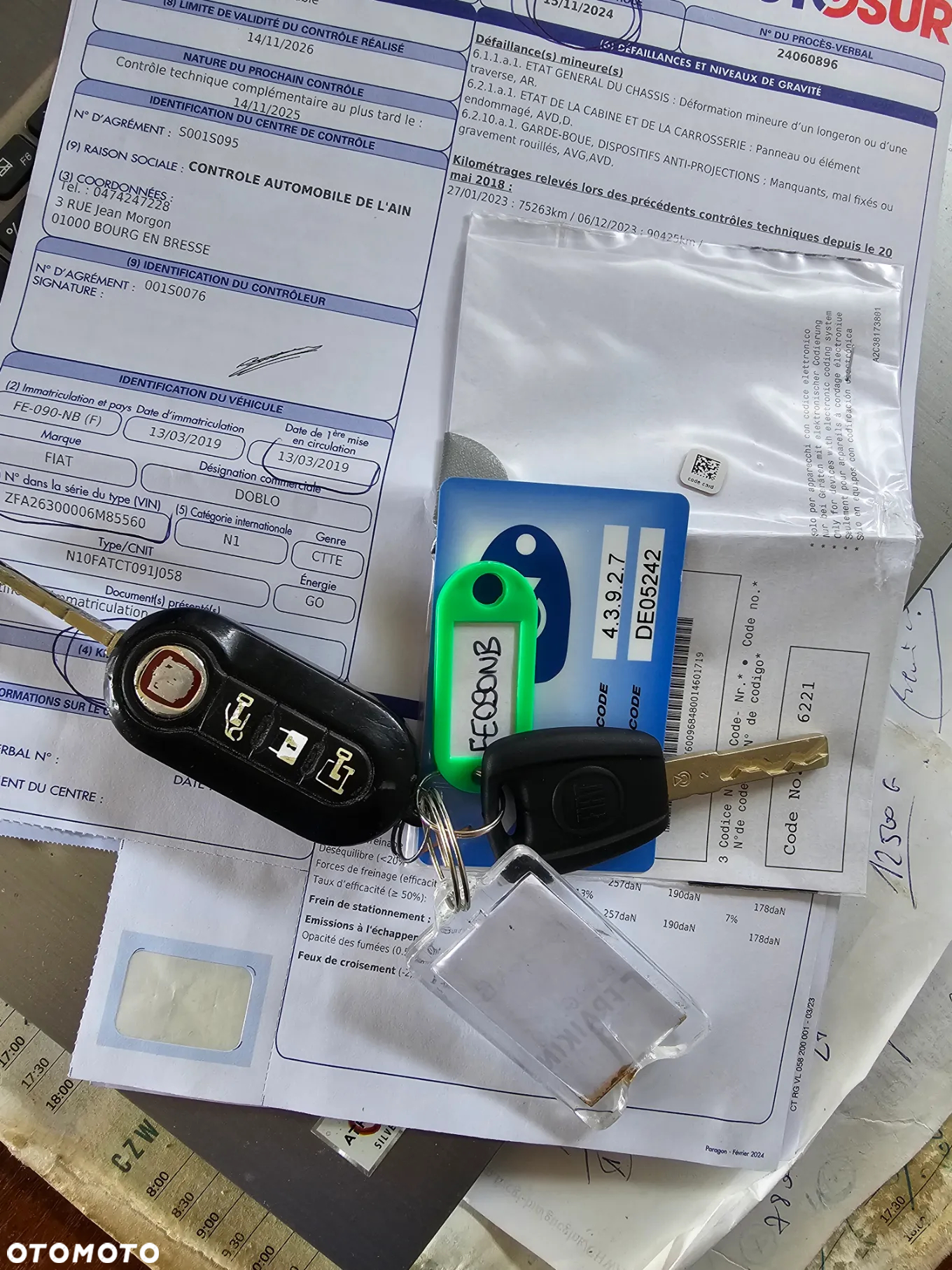 Fiat DOBLO CHLODNIA THERMOKING KLIMA EURO6 - 16
